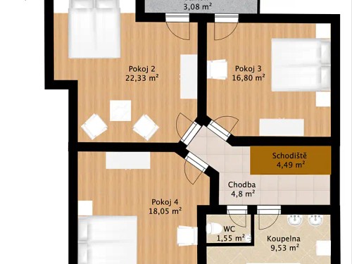 Prodej domu 180 m², pozemek 447 m²