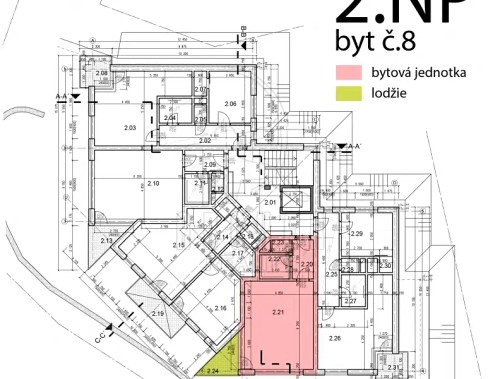 Prodej bytu 1+kk 44 m²