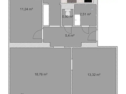 Prodej bytu 3+1 62 m²