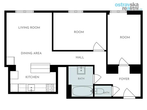 Prodej bytu 3+kk 61 m²