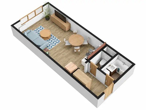 Prodaný byt 1+kk 30 m²