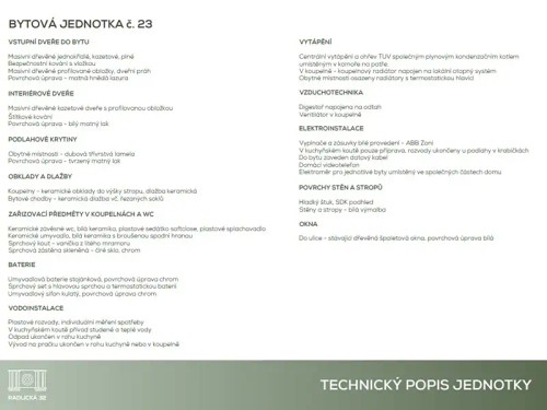 Prodaný  byt 1+kk 29 m²