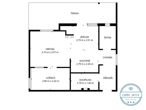 Prodej bytu 2+kk 56 m²