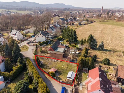 Prodej stavebního pozemku 536 m²