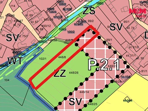 Prodej stavebního pozemku 2315 m²