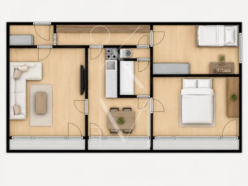 Prodej bytu 3+1 62 m²