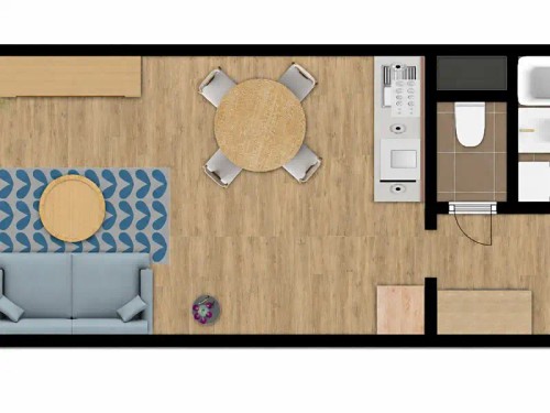 Prodaný byt 1+kk 30 m²