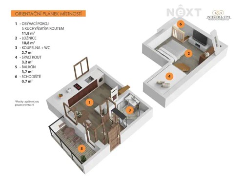 Prodej bytu 1+1 28 m²