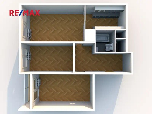Prodej bytu 3+kk 63 m²