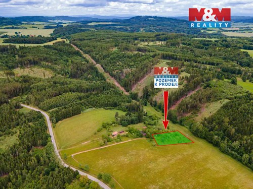 Prodej stavebního pozemku 2584 m²