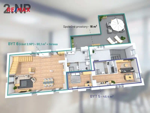 Prodej bytu 3+kk 202 m²