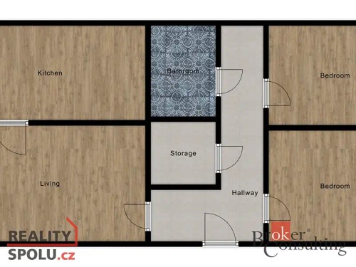 Prodaný byt 3+1 70 m²