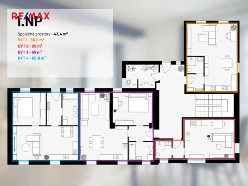 Prodej bytu 3+kk 202 m²