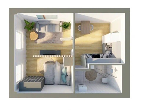 Prodej bytu 2+kk 33 m²