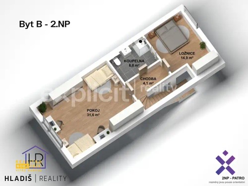 Prodej bytu 4+kk 98 m²