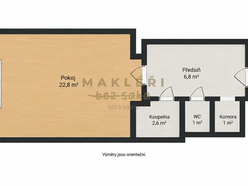 Prodej bytu 1+kk 36 m²