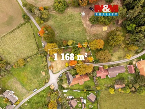 Prodej stavebního pozemku 1168 m²