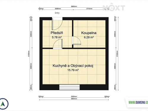 Prodej bytu 1+kk 33 m²