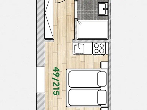 Prodej bytu 1+kk 16 m²