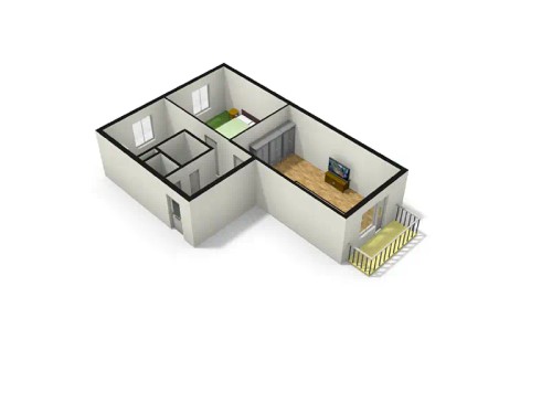 Prodej bytu 2+1 56 m²
