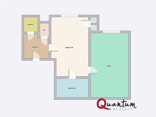 Prodaný byt 1+1 53 m²