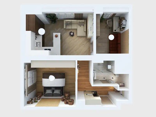 Prodej bytu 3+kk 50 m²