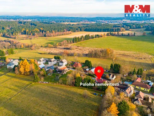 Prodej domu 63 m², pozemek 1547 m²