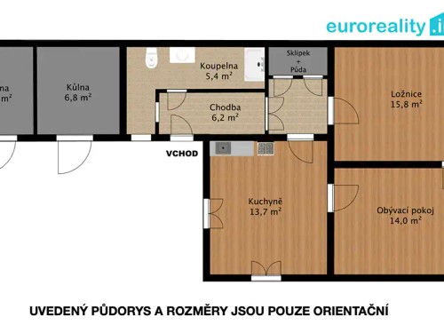 Prodej domu 55 m², pozemek 180 m²