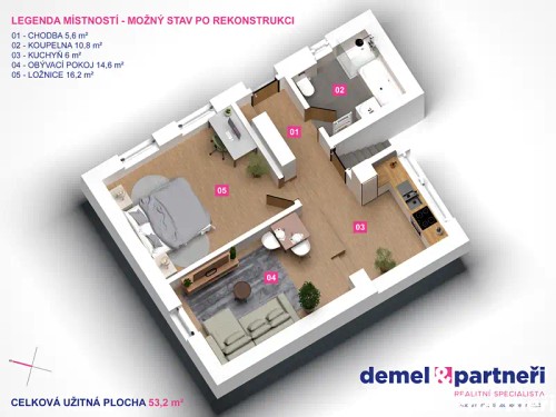 Prodej domu 35 m², pozemek 114 m²