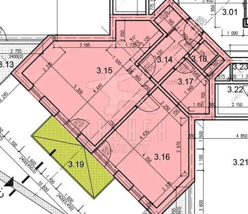 Prodej bytu 2+kk 61 m²