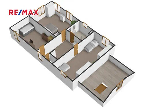 Prodaná  chata 200 m², pozemek 1966 m²