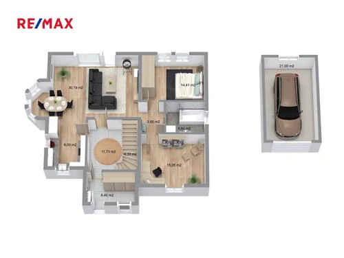 Prodej domu 209 m², pozemek 1446 m²