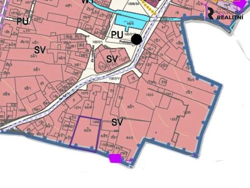 Prodej stavebního pozemku 1891 m²