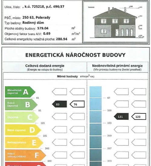 Prodaný  byt 3+kk 76 m²