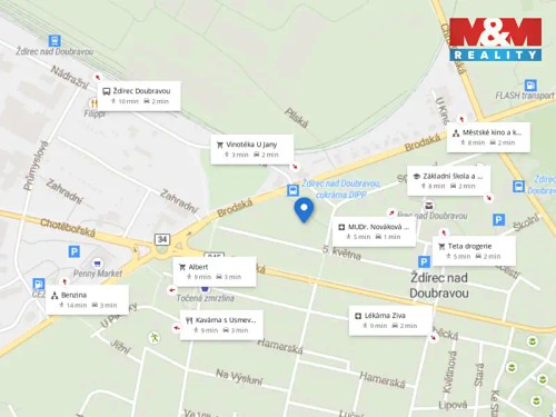 Prodej domu 225 m², pozemek 1225 m²