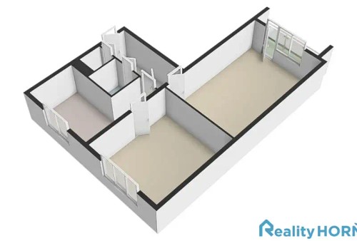 Prodej bytu 2+1 51 m²
