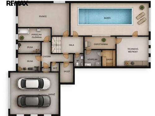 Prodej domu 570 m², pozemek 1464 m²