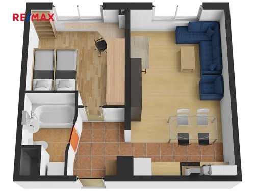 Prodaný byt 2+kk 39 m²