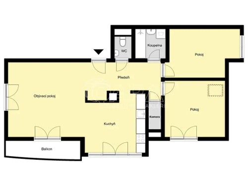 Prodaný byt 3+kk 77 m²