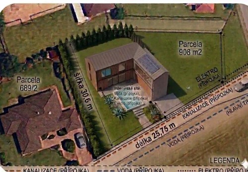 Prodej stavebního pozemku 908 m²