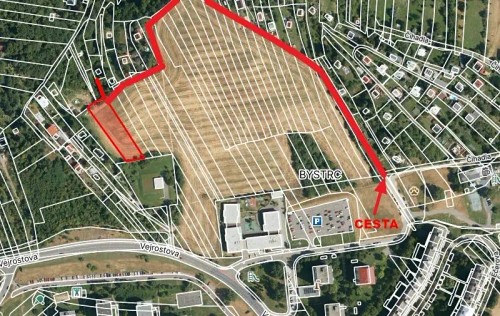 Prodej stavebního pozemku 2063 m²