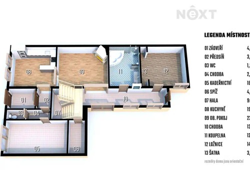 Prodej domu 160 m², pozemek 950 m²
