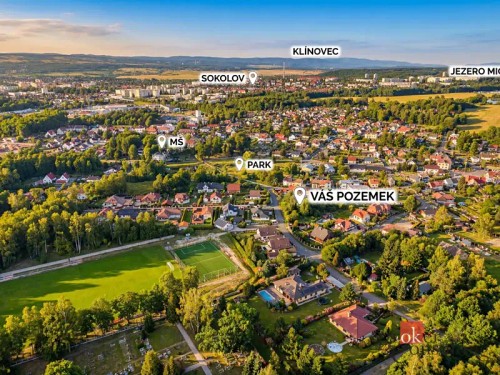 Prodej stavebního pozemku 961 m²