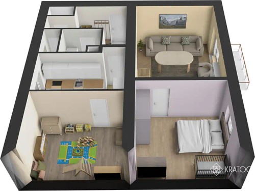 Prodej bytu 3+1 72 m²