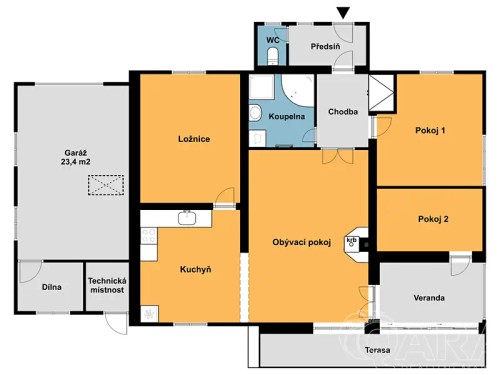 Prodej domu 140 m², pozemek 1068 m²
