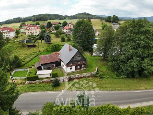 Prodej chalupy 500 m², pozemek 2317 m²