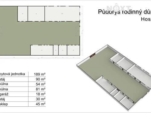 Prodej domu 120 m², pozemek 3242 m²