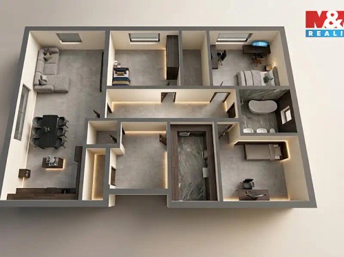 Prodej stavebního pozemku 1728 m²