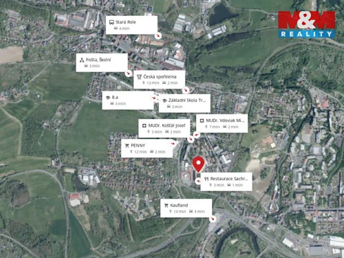 Prodaný  byt 3+kk 43 m²