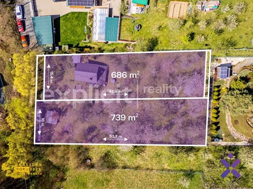 Prodej stavebního pozemku 739 m²